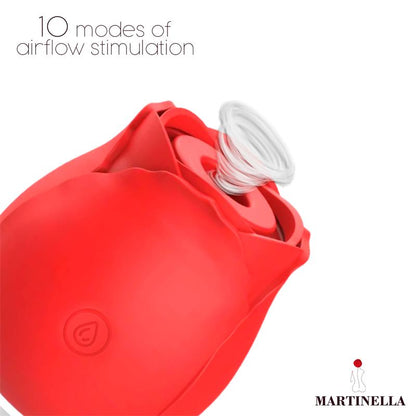 MARTINELLA - ROSA ESTIMULADORA CON SUCCIÓN