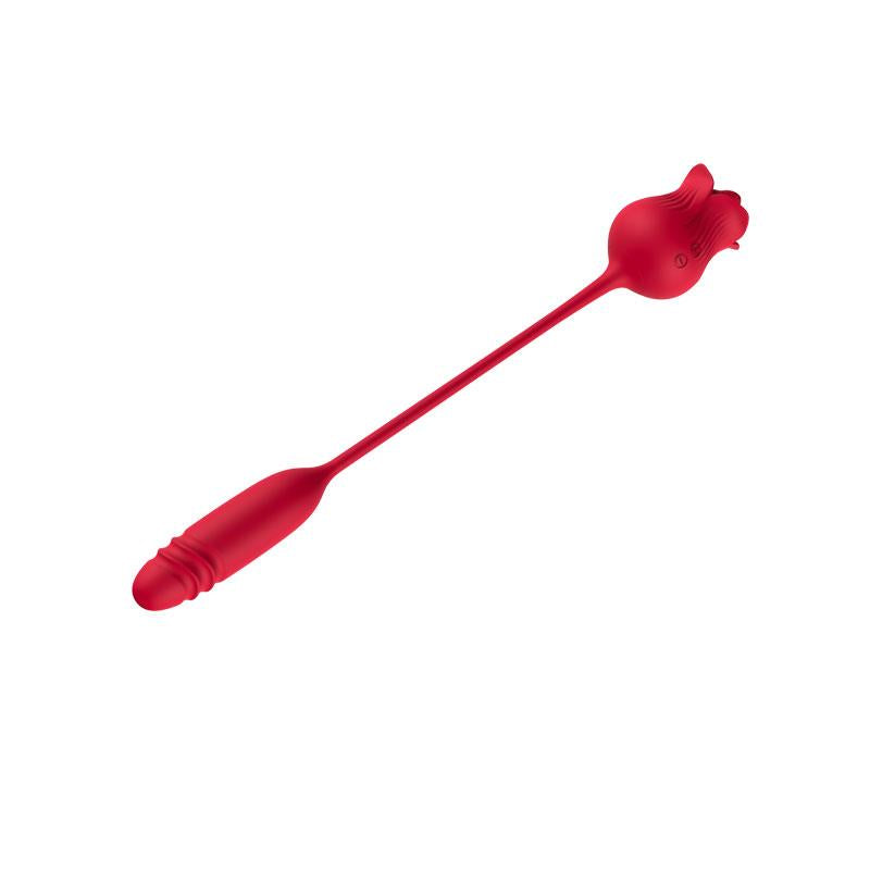 URBAN SKY - ROSA VIBRADORA CON LICKING Y THRUSTING USB