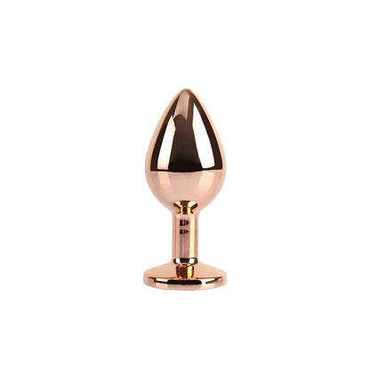 CHISA - ROSE GOLD GEM PLUG ANAL CON JOYA EN LA BASE TALLA M