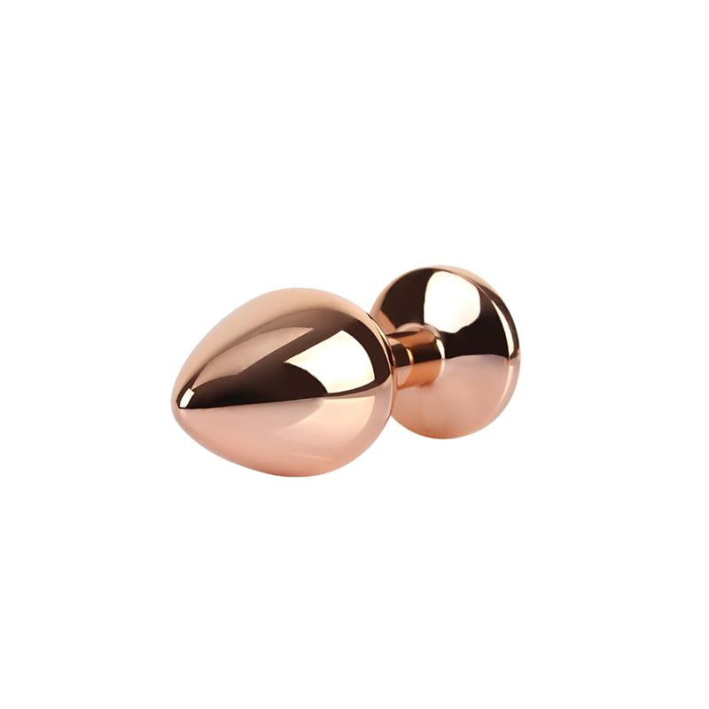 CHISA - ROSE GOLD GEM PLUG ANAL CON JOYA EN LA BASE TALLA M