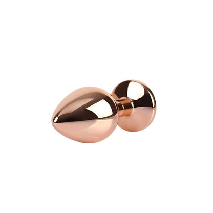 CHISA - ROSE GOLD GEM PLUG ANAL CON JOYA EN LA BASE TALLA M