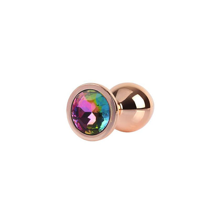 CHISA - ROSE GOLD GEM PLUG ANAL CON JOYA EN LA BASE TALLA M