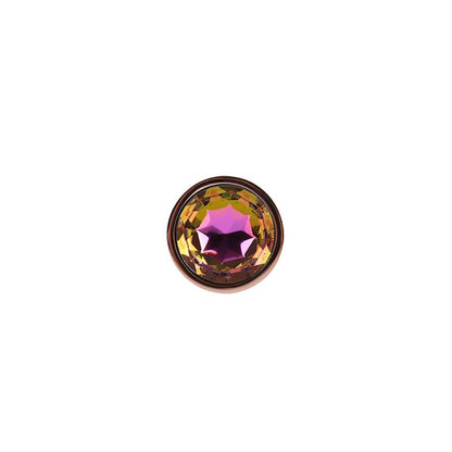 CHISA - ROSE GOLD GEM PLUG ANAL CON JOYA EN LA BASE TALLA S
