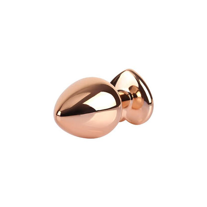 CHISA - ROSE GOLD HEART PLUG ANAL JOYA CORAZÓN EN EL BASE TALLA M