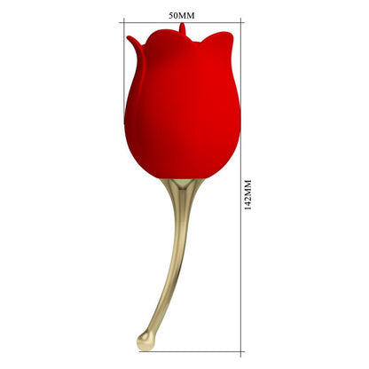 PRETTYLOVE - ROSE LOVER ESTIMULADOR CON VIBRACIÓN Y LICKING