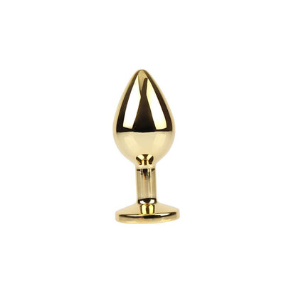 CHISA - ROSY GEM PLUG ANAL DORADO CON JOYA TALLA M