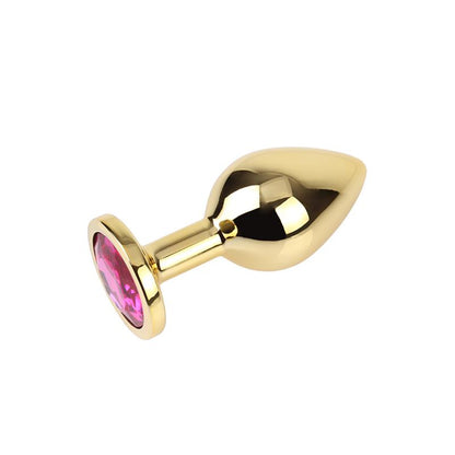 CHISA - ROSY GEM PLUG ANAL DORADO CON JOYA TALLA M