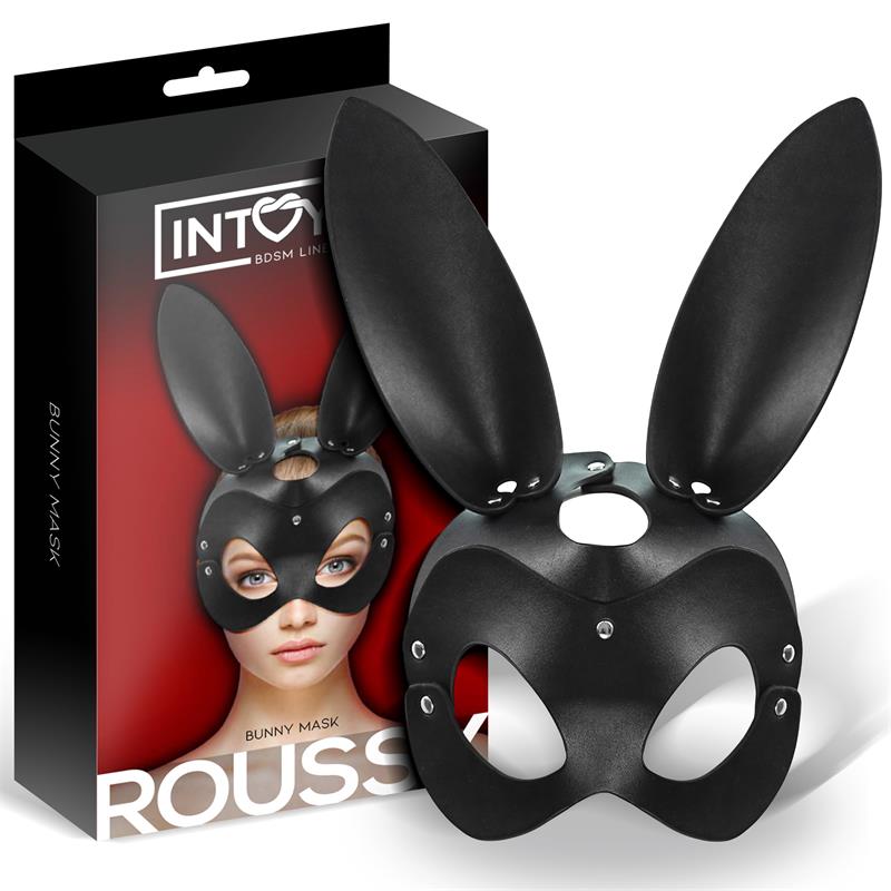 INTOYOU BDSM LINE - ROUSSY MÁSCARA DE CONEJITO AJUSTABLE