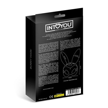 INTOYOU BDSM LINE - ROUSSY MÁSCARA DE CONEJITO AJUSTABLE
