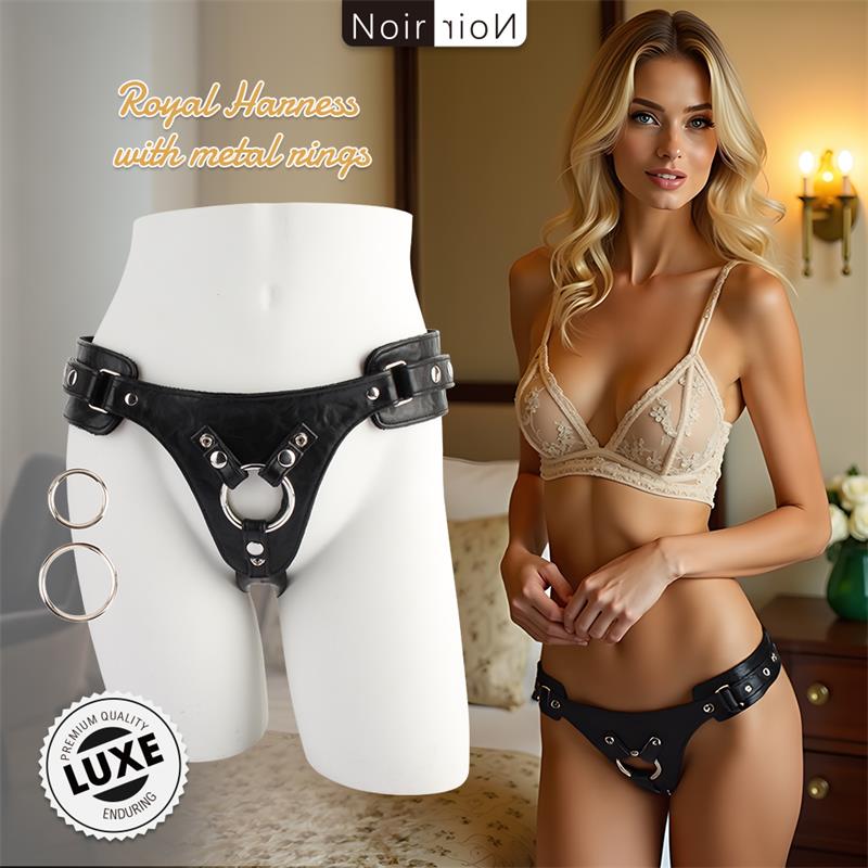CHISA - ROYAL HARNESS ARNÉS CON 3 AROS INTERCAMBIABLES