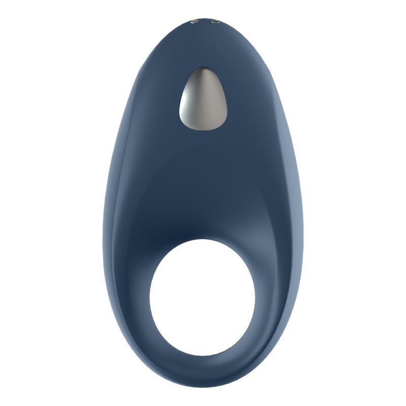 SATISFYER - ROYAL ONE ANILLO VIBRADOR CON APP AZUL