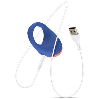FEELZTOYS - RRING DINNER DATE ANILLO PARA EL PENE CON VIBRACIÓN USB SILICONA