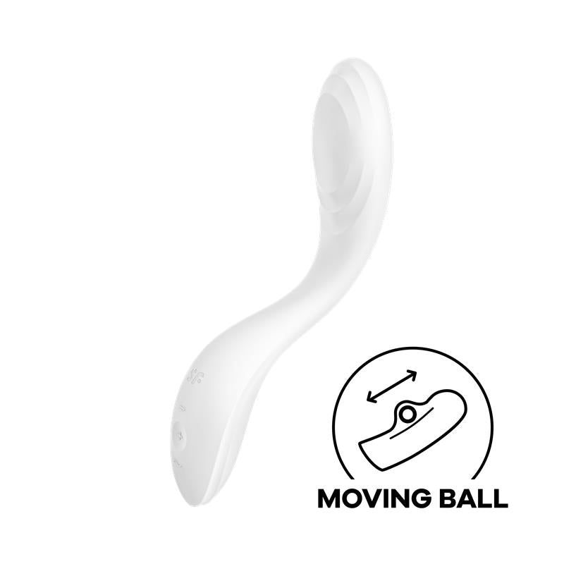 SATISFYER - RRROLLING PLEASURE BLANCO