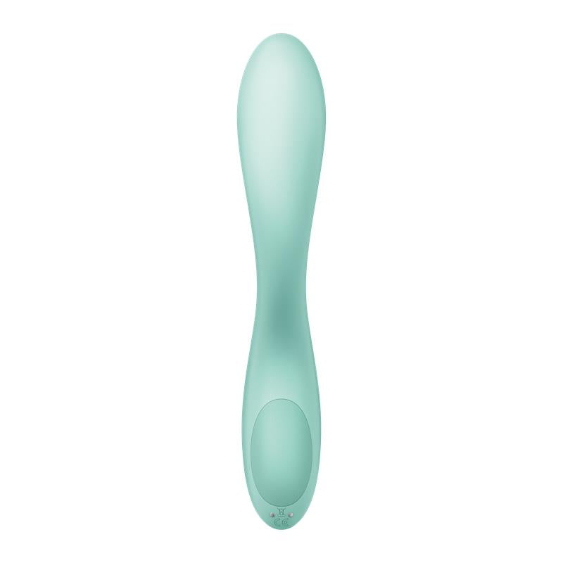 SATISFYER - RRROLLING PLEASURE VIBRADOR PUNTO G VERDE