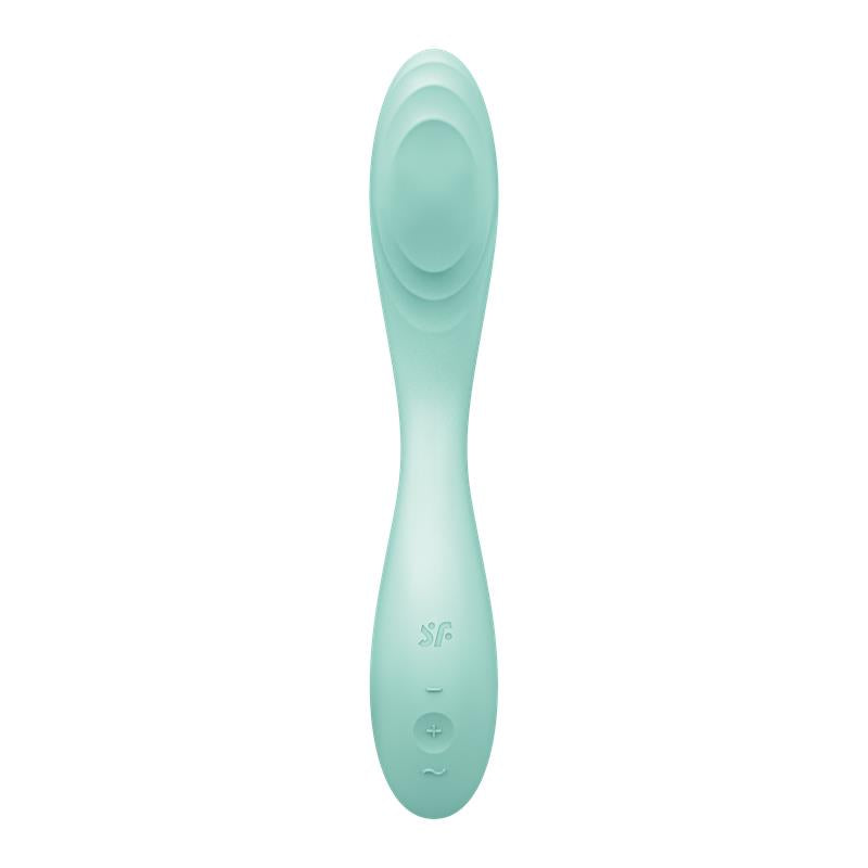 SATISFYER - RRROLLING PLEASURE VIBRADOR PUNTO G VERDE