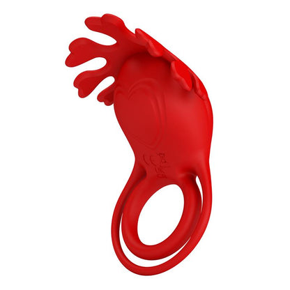 PRETTYLOVE - RUBEN ANILLO PARA EL PENE CON VIBRACIÓN USB