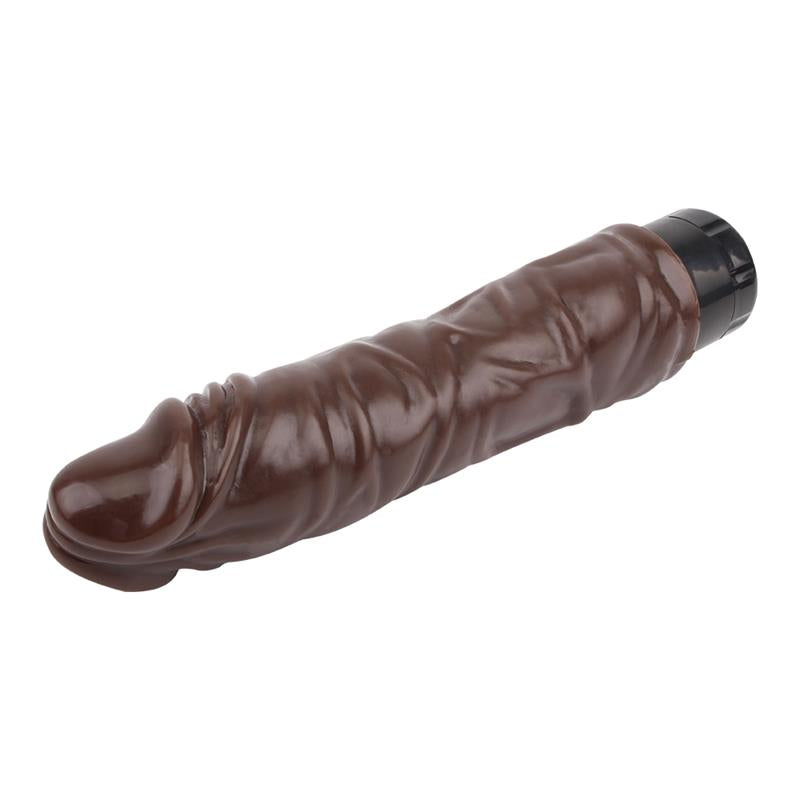 CHISA - RUDE VIBRATING HIM VIBRADOR 8.7 - 22CM MARRÓN