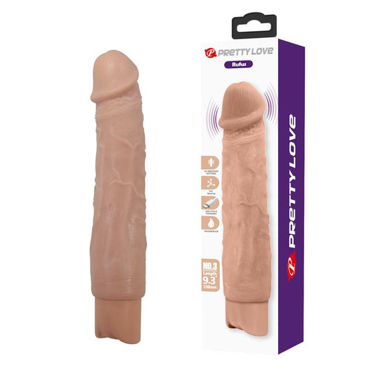 PRETTYLOVE - RUFUS VIBRADOR REALISTA 9.3