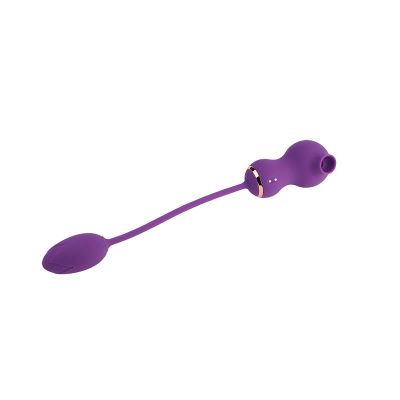 CHISA - RUSHER SUCCIONADOR DE CLÍTORIS Y HUEVO VIBRADOR