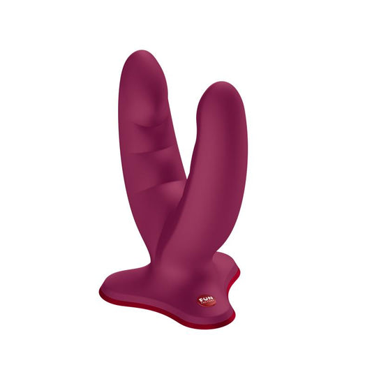 FUN FACTORY - RYDE GRINDING DILDO WINE RED