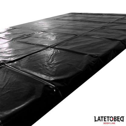 LATETOBED BDSM LINE - SÁBANA IMPERMEABLE  2.20M NEGRO