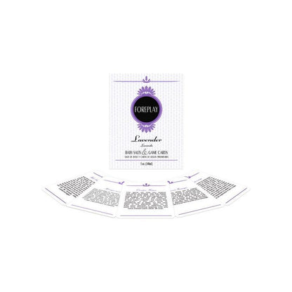 KHEPER GAMES - SALES DE BAÑO Y CARTAS IMPERMEABLES FOREPLAY BATH SET (EN ES)