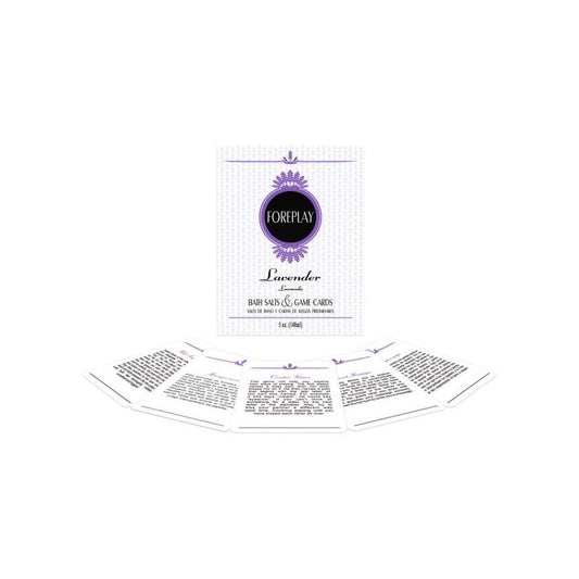 KHEPER GAMES - SALES DE BAÑO Y CARTAS IMPERMEABLES FOREPLAY BATH SET (EN ES)