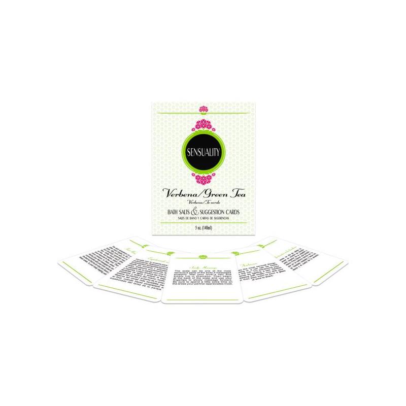 KHEPER GAMES - SALES DE BAÑO Y CARTAS IMPERMEABLES SENSUALITY BATH SET  (EN ES)