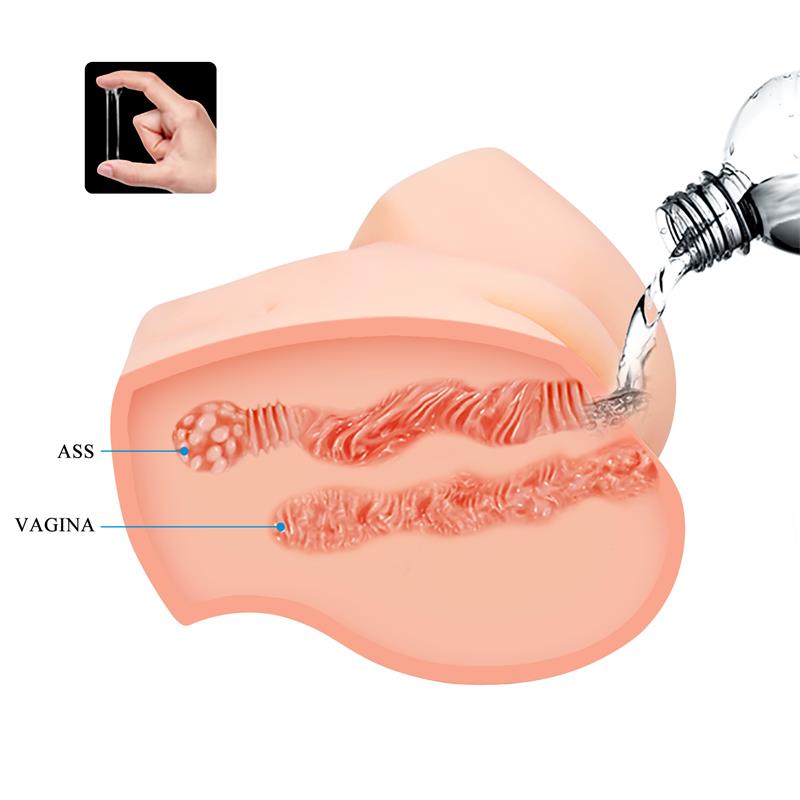 CRAZY BULL - VAGINA Y ANO REALÍSTICOS VIBRADOR SAMANTHA