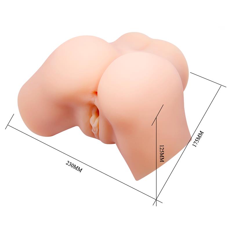 CRAZY BULL - VAGINA Y ANO REALÍSTICOS VIBRADOR SAMANTHA