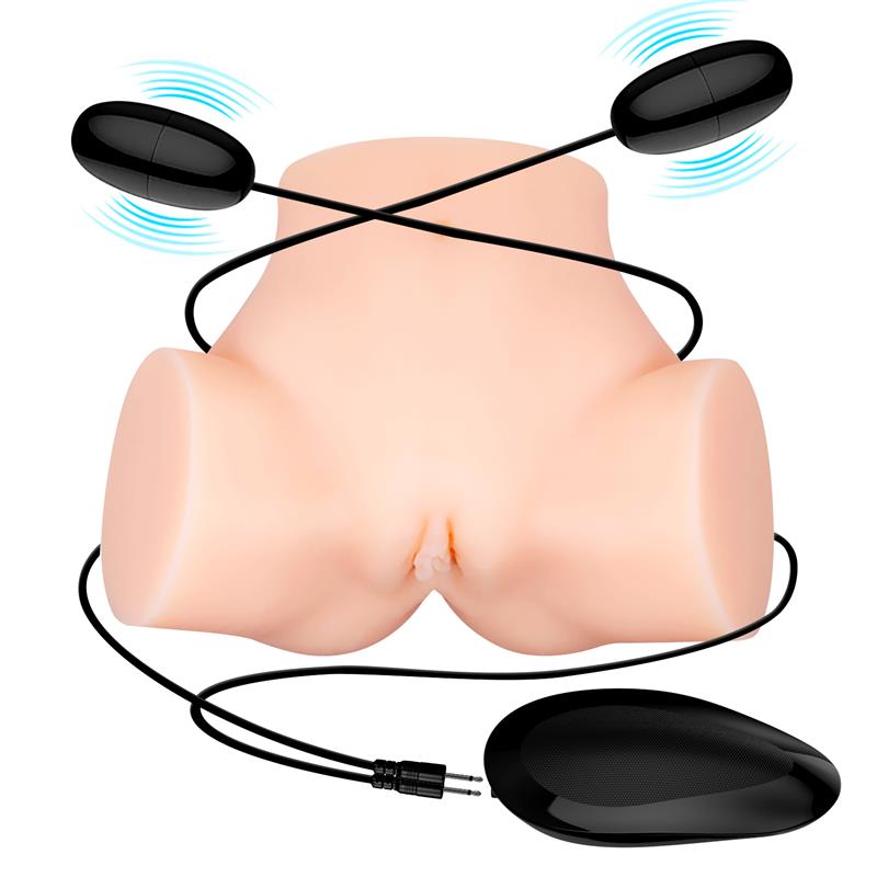 CRAZY BULL - VAGINA Y ANO REALÍSTICOS VIBRADOR SAMANTHA