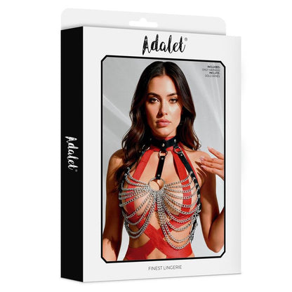 ADALET LINGERIE - SAMARA ARNÉS DE PECHO CADENAS  TALLA ÚNICA