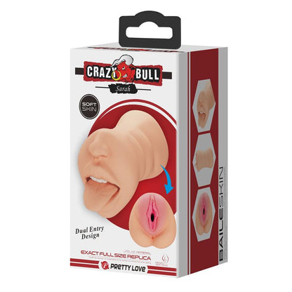CRAZY BULL - SARAH MASTURBADOR VAGINA Y BOCA