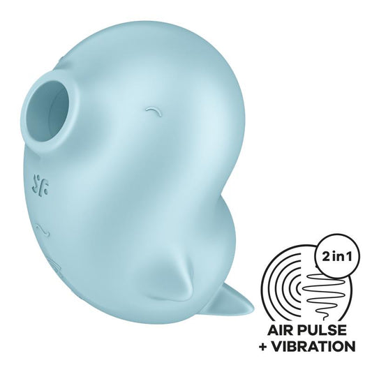 SATISFYER - SASSY SEAL SUCCIONADOR DE CLÍTORIS CON VIBRACIÓN