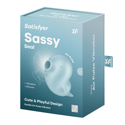 SATISFYER - SASSY SEAL SUCCIONADOR DE CLÍTORIS CON VIBRACIÓN
