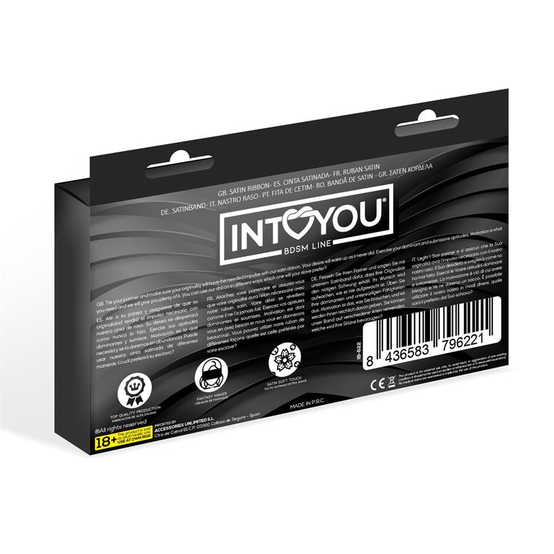 INTOYOU BDSM LINE - SATIN LAZO DE SEDA PARA BONDAGE