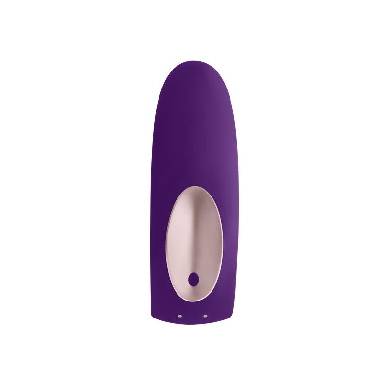 SATISFYER - PLUS CON CONTROL REMOTO COLOR PÚRPURA