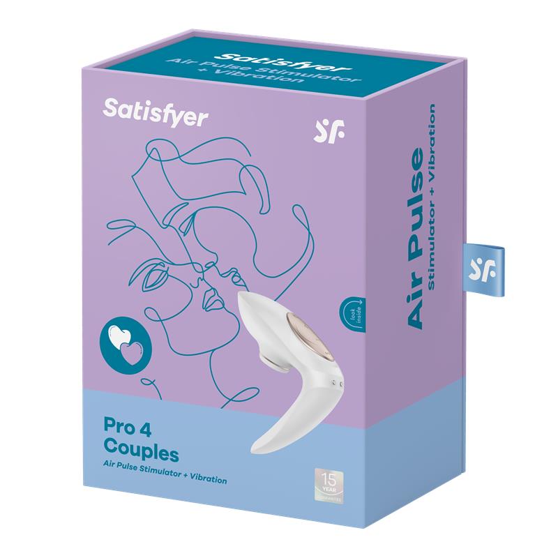 SATISFYER - SUCCIONADOR DE CLÍTORIS PRO 4 COUPLES