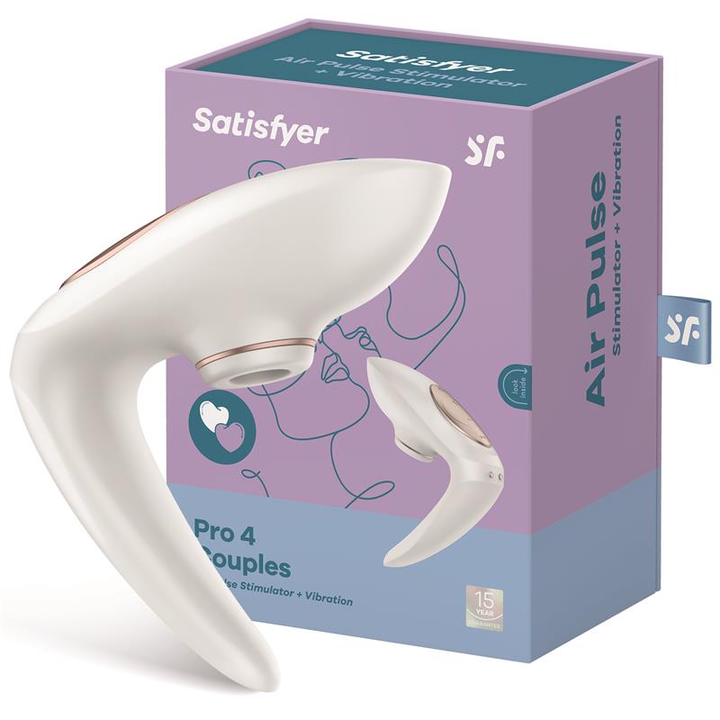 SATISFYER - SUCCIONADOR DE CLÍTORIS PRO 4 COUPLES