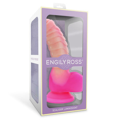 DILDOX BY ENGILY ROSS - SCALIDOR DILDO UNICORN BRILLA EN LA OSCURIDAD SILICONA LÍQUIDA 18 CM