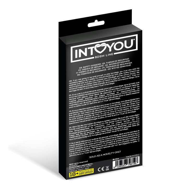 INTOYOU BDSM LINE - SCISSY TIJERAS DE SEGURIDAD