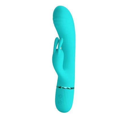 PRETTYLOVE - SCOCCO VIBRADOR CON RABBIT TURQUESA