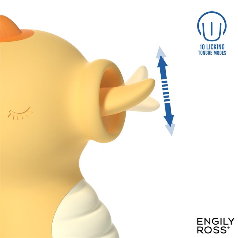 ENGILY ROSS - SEABOO MASAJEADOR CON VIBRACION Y LENGUA LICKING