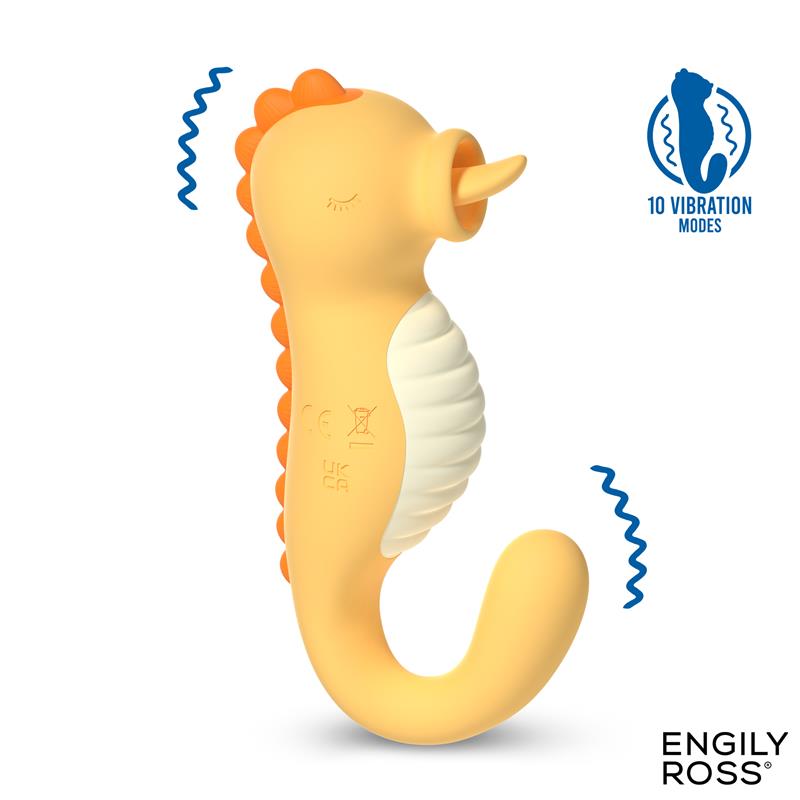ENGILY ROSS - SEABOO MASAJEADOR CON VIBRACION Y LENGUA LICKING