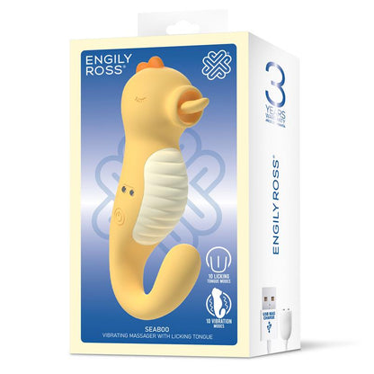 ENGILY ROSS - SEABOO MASAJEADOR CON VIBRACION Y LENGUA LICKING