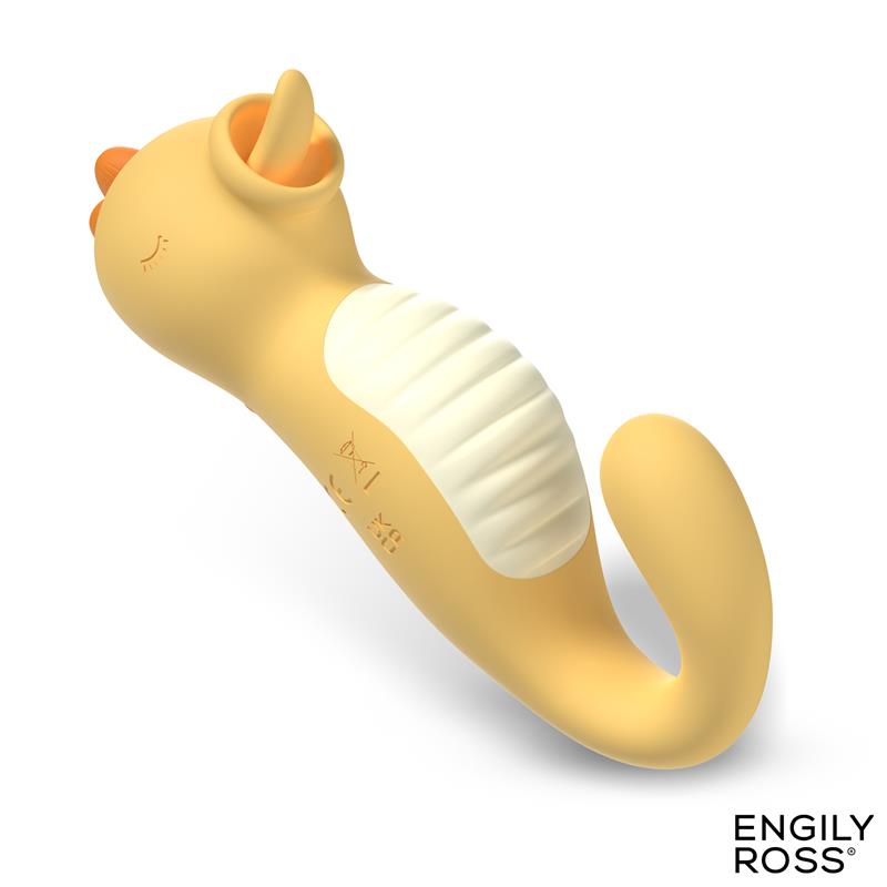 ENGILY ROSS - SEABOO MASAJEADOR CON VIBRACION Y LENGUA LICKING