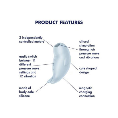 SATISFYER - SEAL YOU SOON SUCCIONADOR Y VIBRADOR