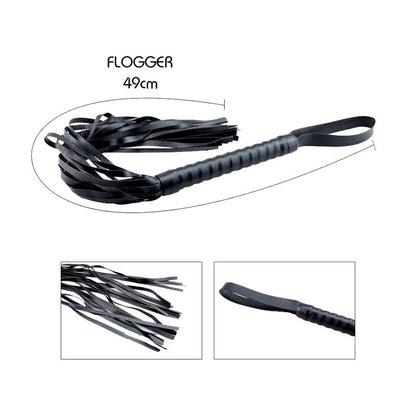 ALIVE - SECRET DESIRES BLACK KIT DE 8 PIEZAS BDSM