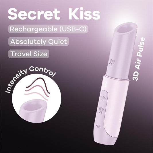 SATISFYER - SECRET KISS AIR PULSE VIBRATOR