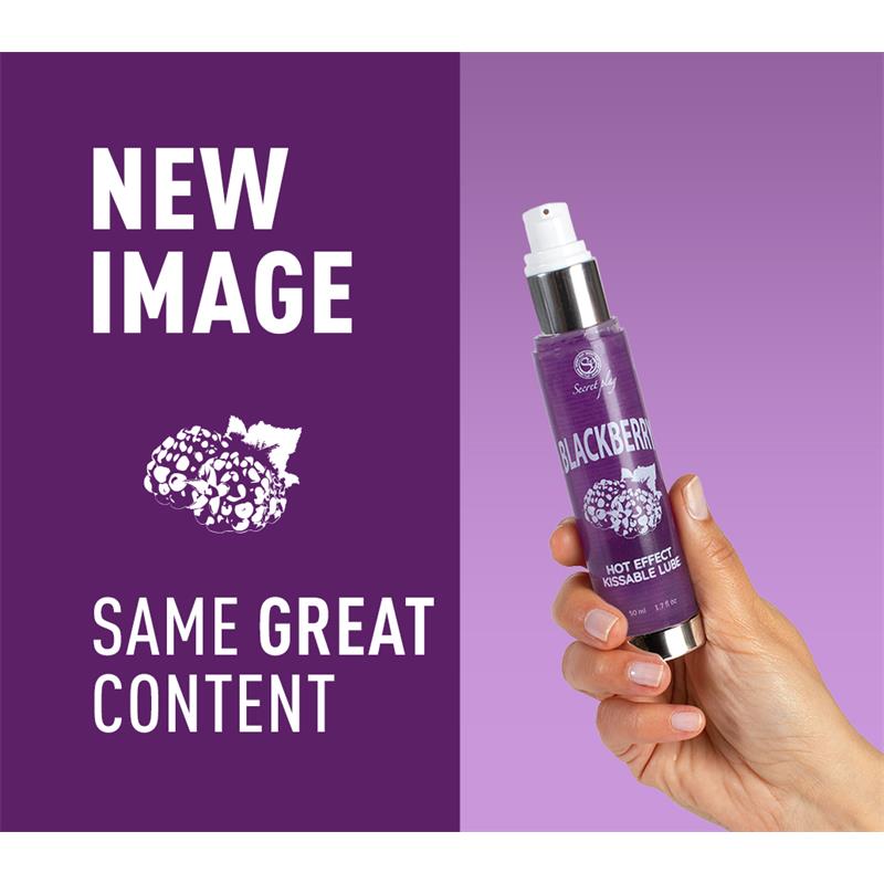 SECRET PLAY - SECRET PLAY LUBRICANTE EFECTO CALOR MORA 50 ML